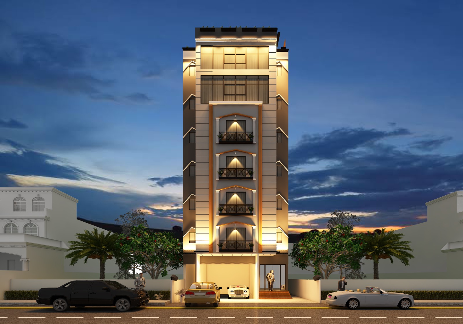 Down Town Heights a Project of WNK Developers