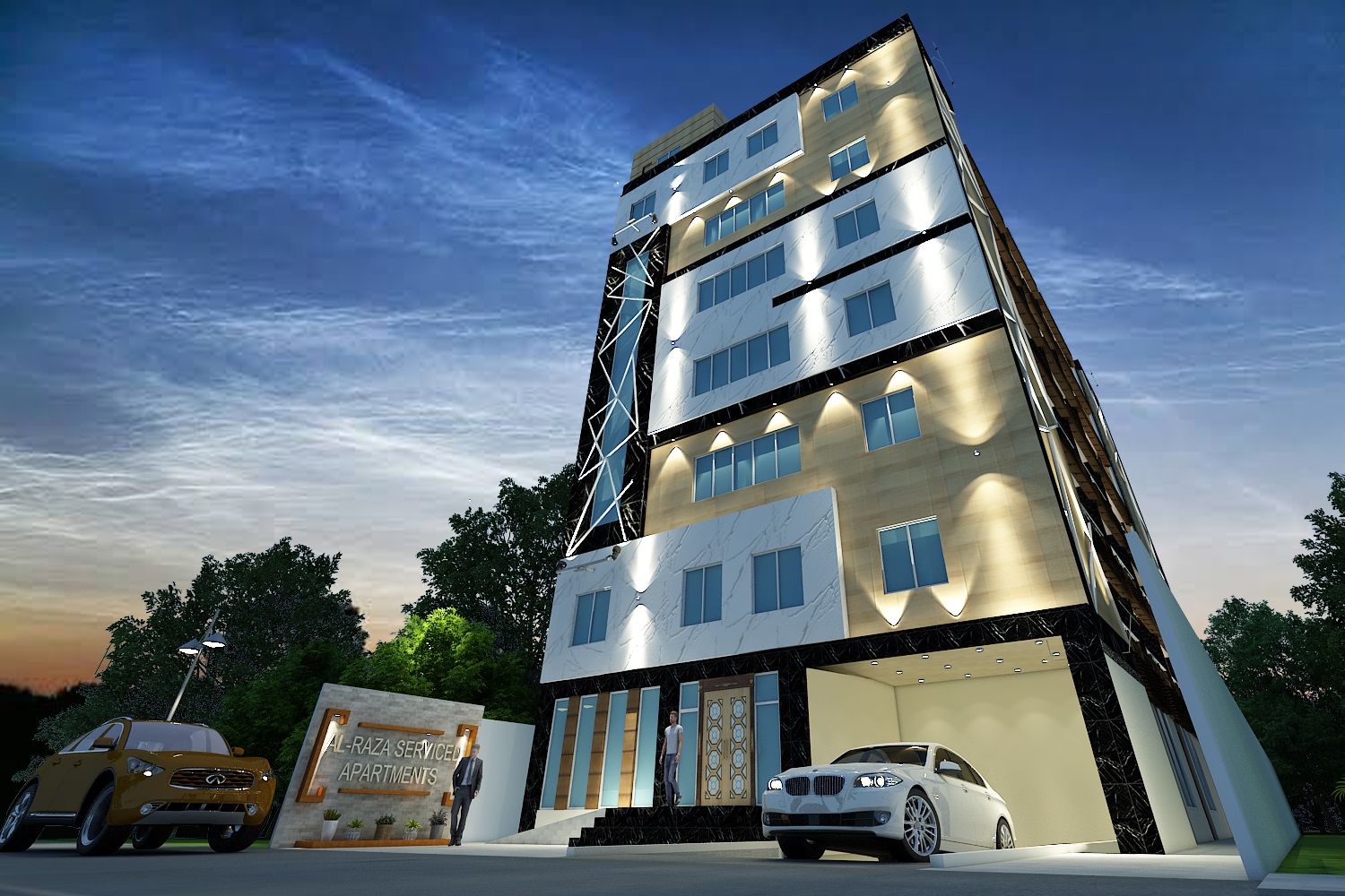 Al-Raza Apartments a Project of Saeed Group of Companies